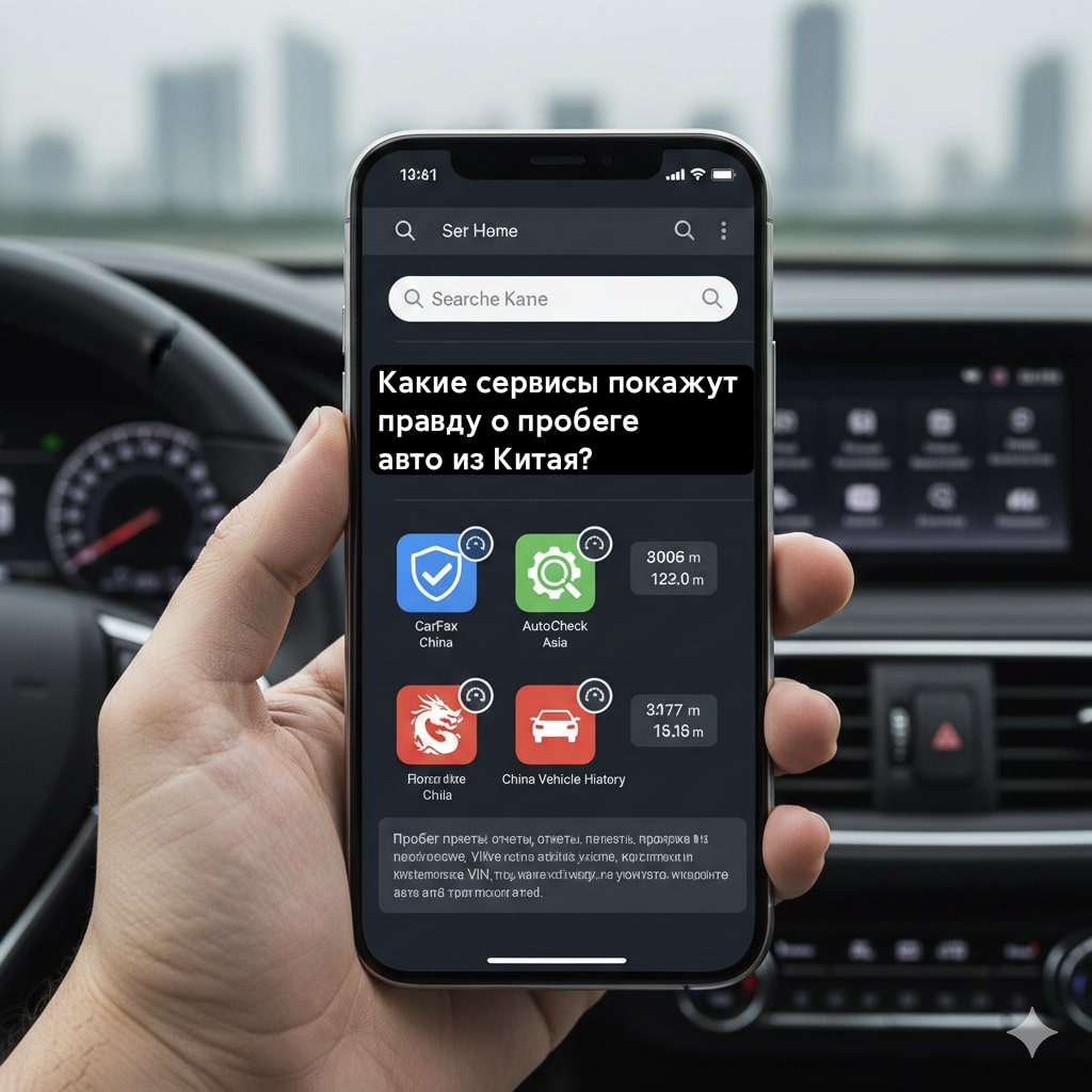 [РЕШЕНО] Подскажите, проверка пробега авто из Китая - какие сервисы реально показывают правду?